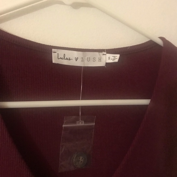 Burgundy dress - Picture 5 of 7